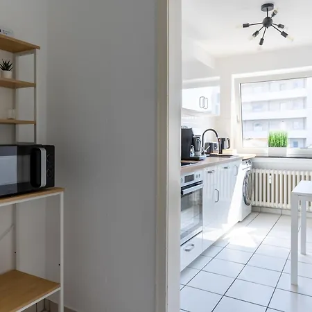 아파트 Zentrales Kaffeevollautomat Parkplatz 에센