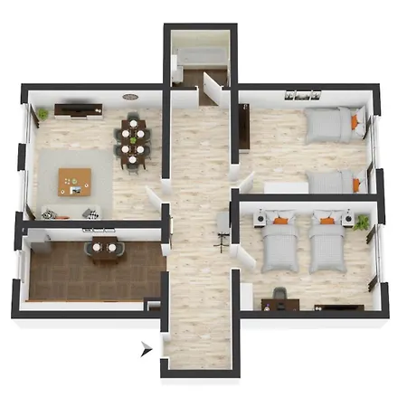 Zentrales Kaffeevollautomat Parkplatz Appartement Essen