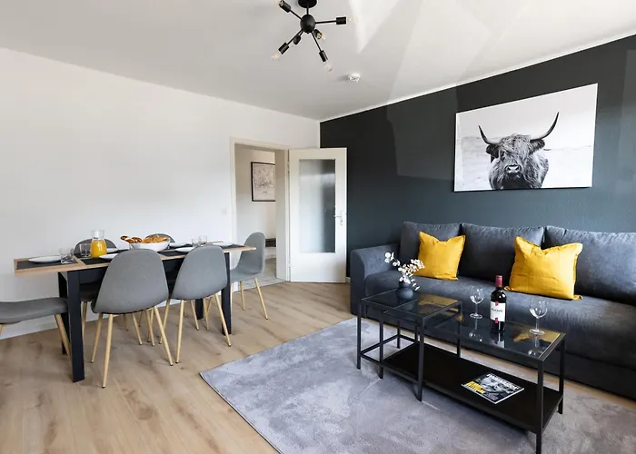 Zentrales Kaffeevollautomat Parkplatz Apartment Essen